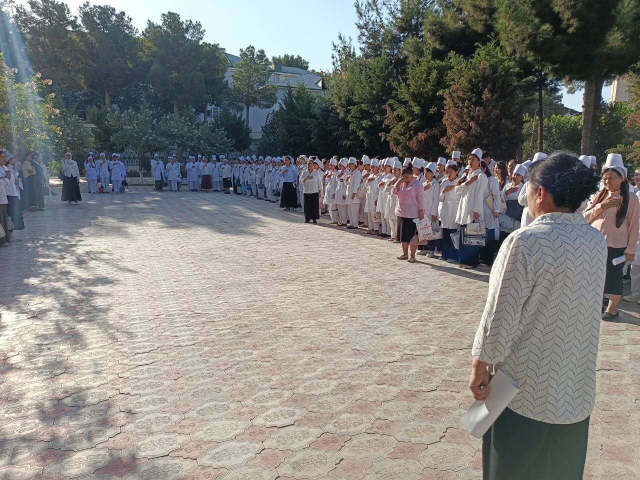 navbatdagi ertalabki saflanish bo'lib o'tdi.